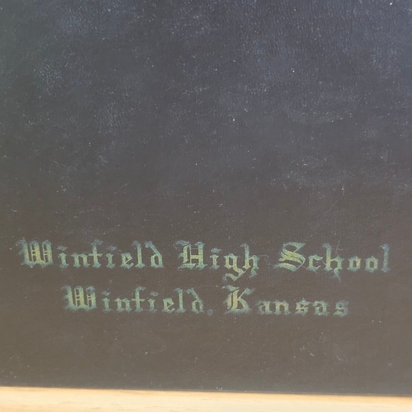 1963 Lagondan Yearbook Winfield High School Kansas Vintage School Memorabilia‎ - Picture 3 of 11